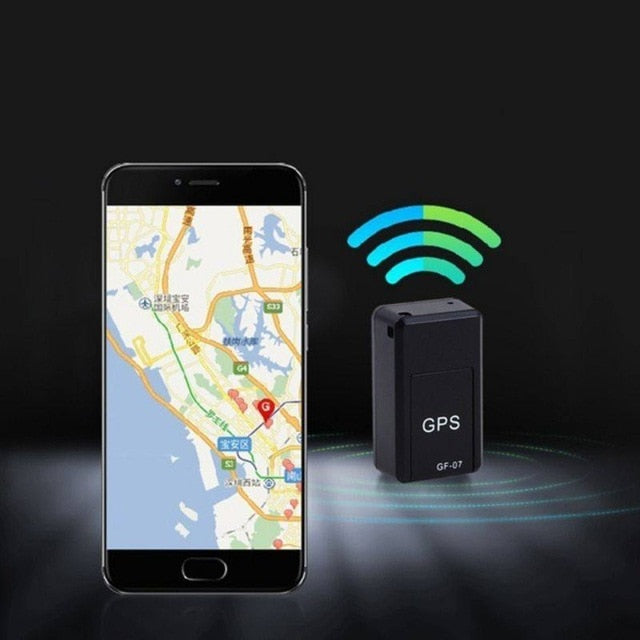 GF-07 Mini Car GPS Tracker Anti-Lost Tracking Recording Device for